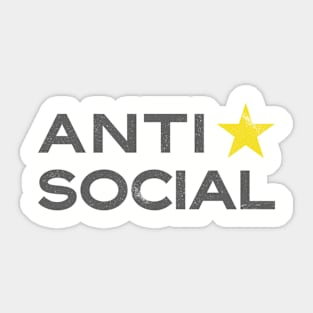 ANTI SOCIAL Sticker